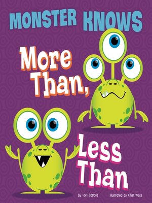 cover image of Monster Knows More Than, Less Than
